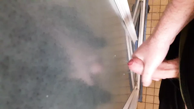 Cum on school shower