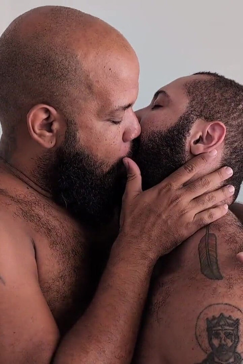 Insane Hookup Between Furry Bears Sucking, Tongue Kisses and Lots of Asshole Sucking