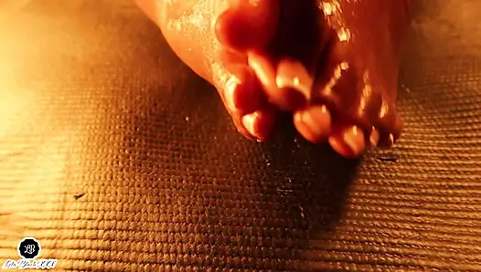 Lola Black XXX Ebony Feet In High Heels