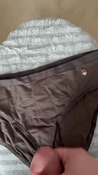 Cum on Wife’s Panties 20