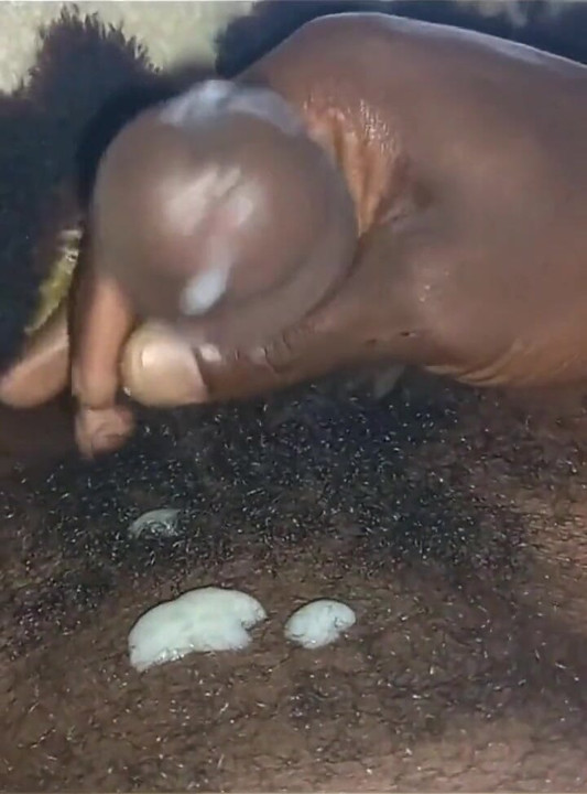 Cuming Hard on My Tummy