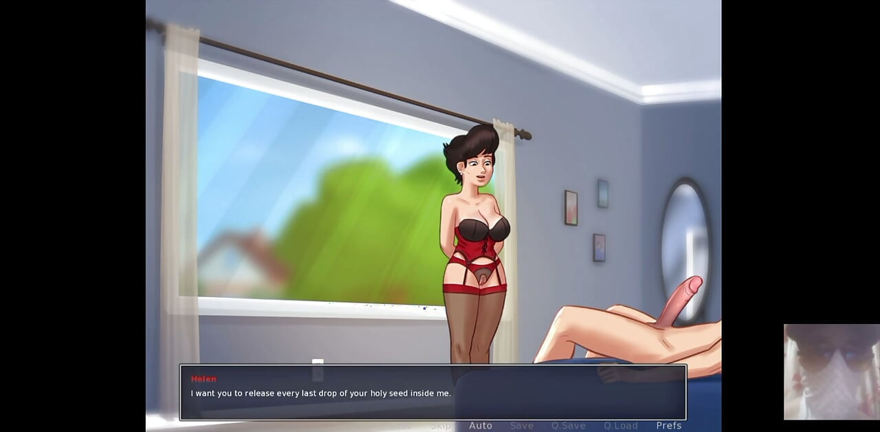 SAGA DE VERANO !! CALIENTE MILF SUEGRA FOLLA SECNE