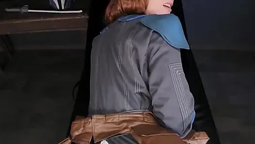 VRCosplayX sophie locke als Bo Katan fordert Sie heraus, wer als erstes kommt, wird MANDOLORE teil 3 regieren