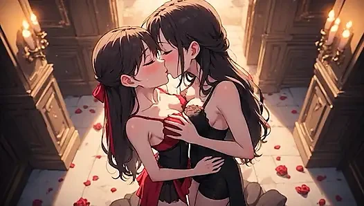 AI Anime Hentai unzensiert, unzensiertes video von 18 Jahre altem Hentai-Mädchen, 3D Cartoon auf nahaufnahme von Kiidzy Animates