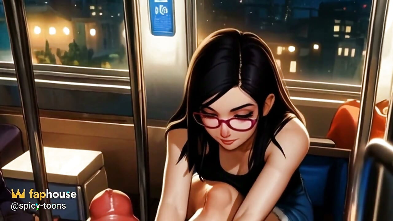 לין עושה פוטג'וב ברכבת