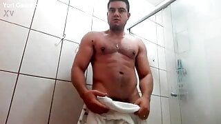 Big dick in the shower