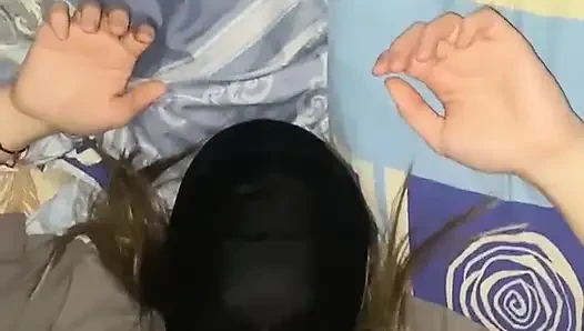 Maske takarak anüsü yalayarak sert
