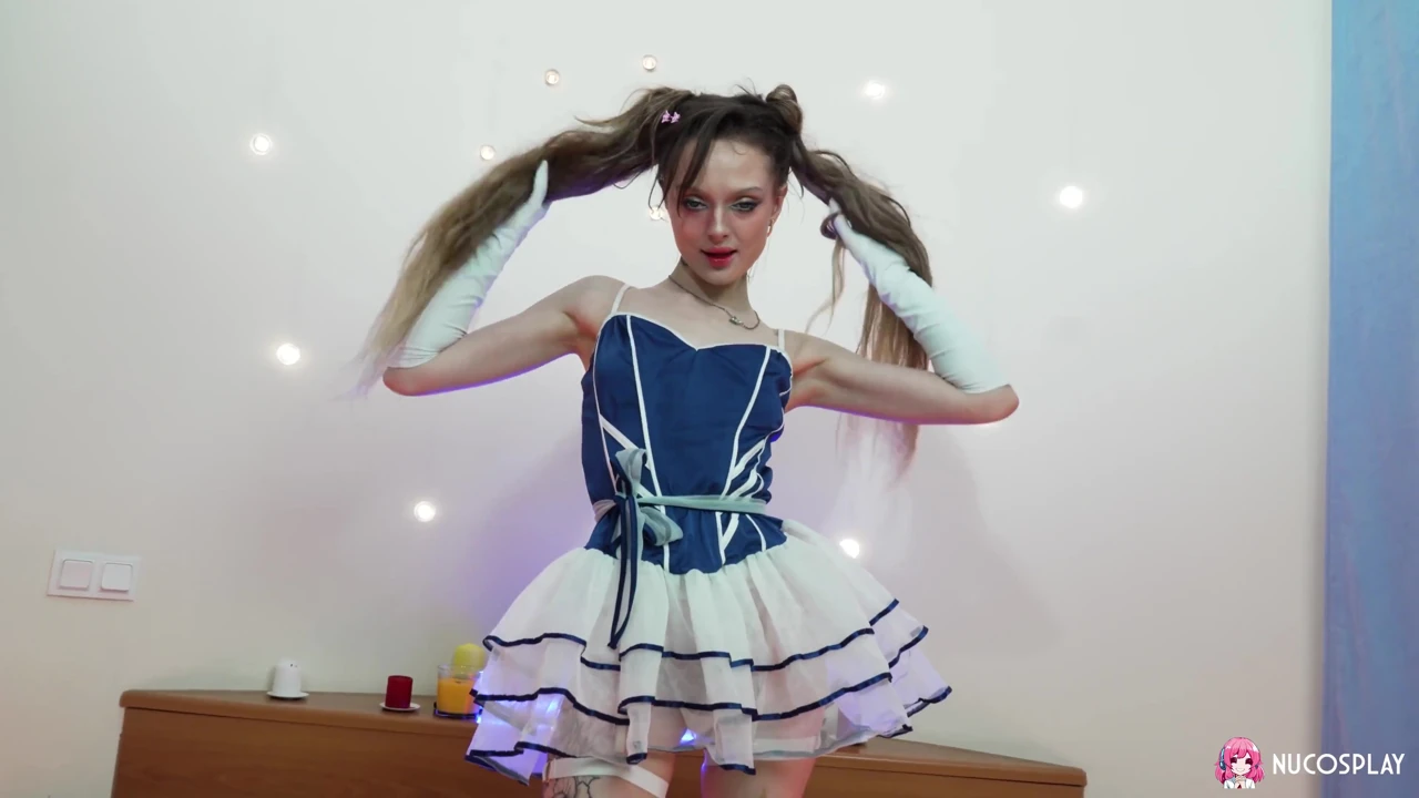 Extra Tiny Lilith Liber in Her First Cosplay Porn Video