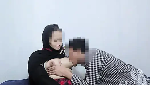 Hijab Girl From International School Got A Pussy Treatment From Her Teacher - Minokiiko