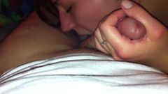 sloppy pov blow job with deep throat and bls