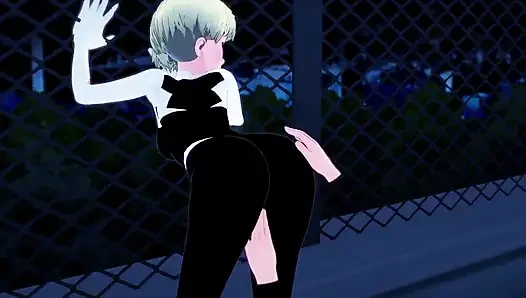 Örümcek kadın Gwen Stacy sikişiyor | Ptrn Fantasyking3'te tam film