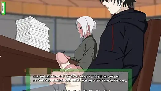 Jikage Rising 3 - трахаю в офисе Мабуи секретаря Raikage