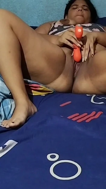 Thrilling moment from "Beautiful Colombian BBW masturbates her big pussy while she is alone at home"