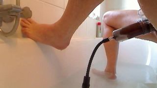 Pumping in the tub