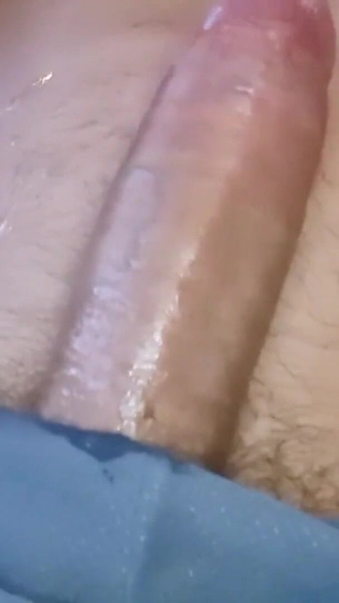 A mature man moans loudly as he fucks his sex toy, creatively designed to look like a real pussy | Clip 3