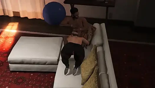 Gta v Amanda Franklin'i Michael'ın evine alıyor (bölüm 2)