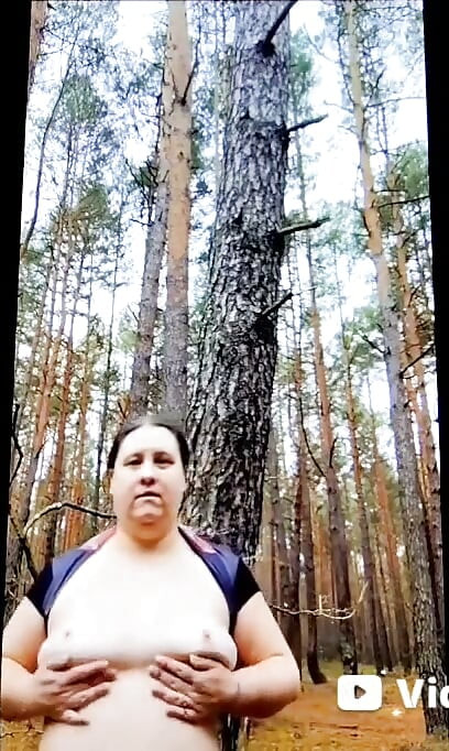 aked in the Forest A Wild Outdoor Tease