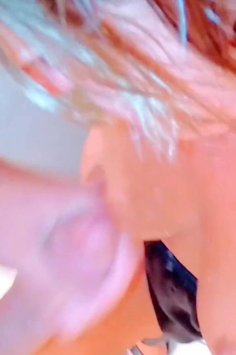 Sexy MILF Gets a Huge Load When He Puts His Dick in Her Face in Bathroom