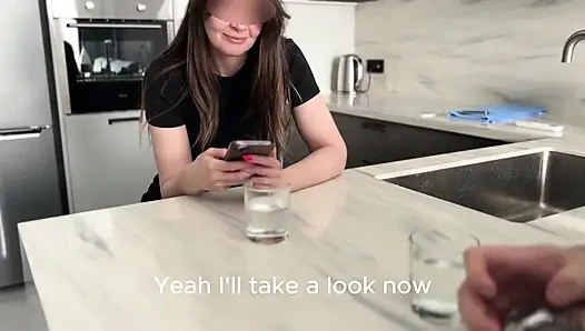 Tetangga acak (seks dengan dialog)