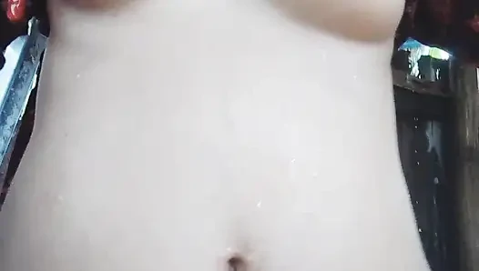 Bangladeshi girl solo masturbation in bathroom