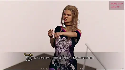 Fetish ghetto # 10 - Johannes als gauner gekleidet und ju gefickt, Johannes spielte mit Squizzles muschi in der dusche