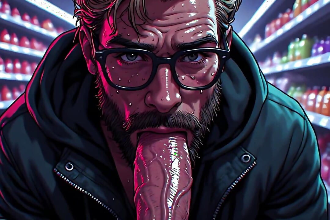Convenience Store Sucking Art