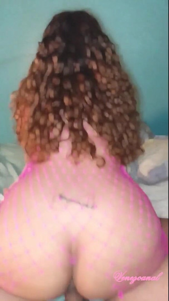 Emotional moment from "Big ass latina gets a full load of cum inside her pussy"