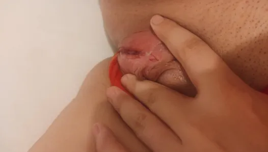 Close-up squirt, masturbation, pussy finish