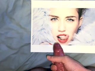 Трибьют спермы для Miley Cyrus 11