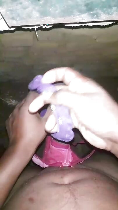 Indian boy masturbution with bhabhi panty and bra