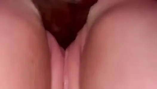 BBC gets cum from other men on his cock during a creampie gloryhole