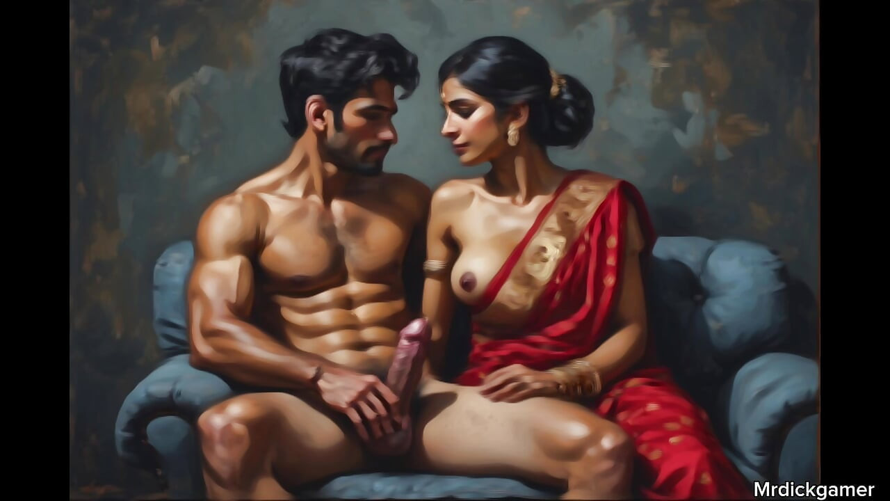 Indian lucky uncle fucking two college girls best threesome sex