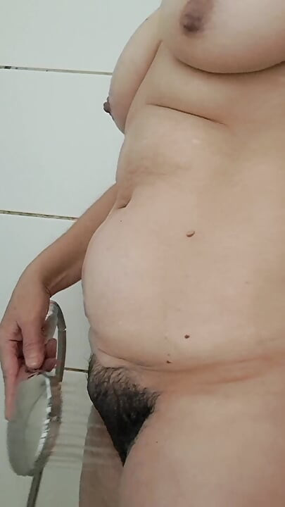 Mommy's hot shower