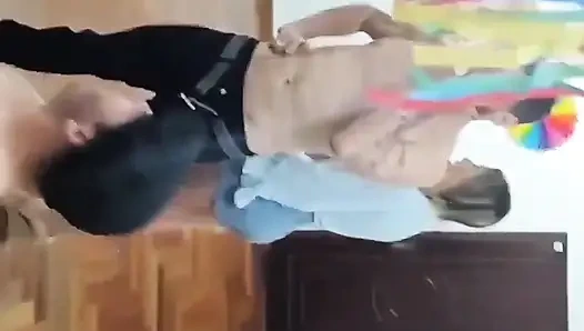 I Lined up with the Males at the Party and Sucked Them Nicely, at the End I Even Got a Beating From a Dick Here, Man!