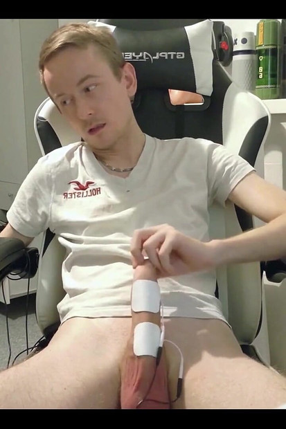 32 Min Estim Goon Sesh Holy Fuck...