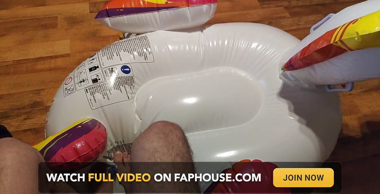 Deflating My Inflatable Unicorn with My Feet