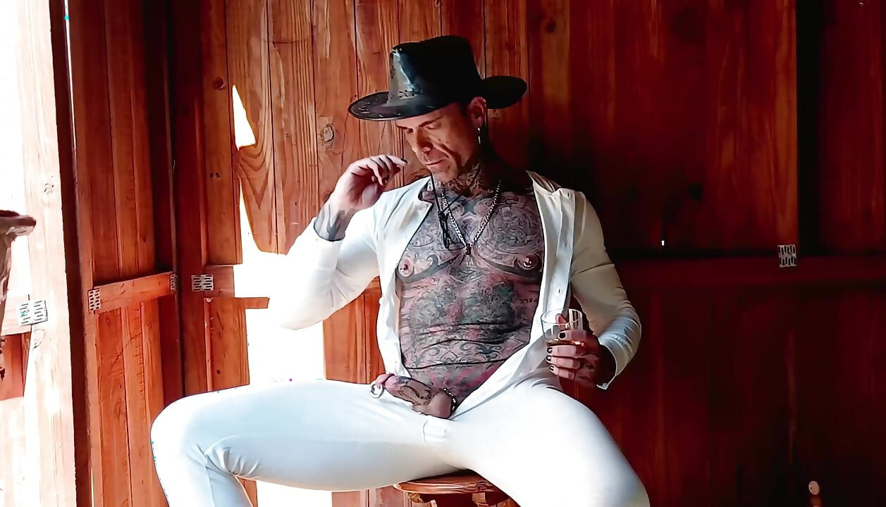 Cowboy charuto e porra