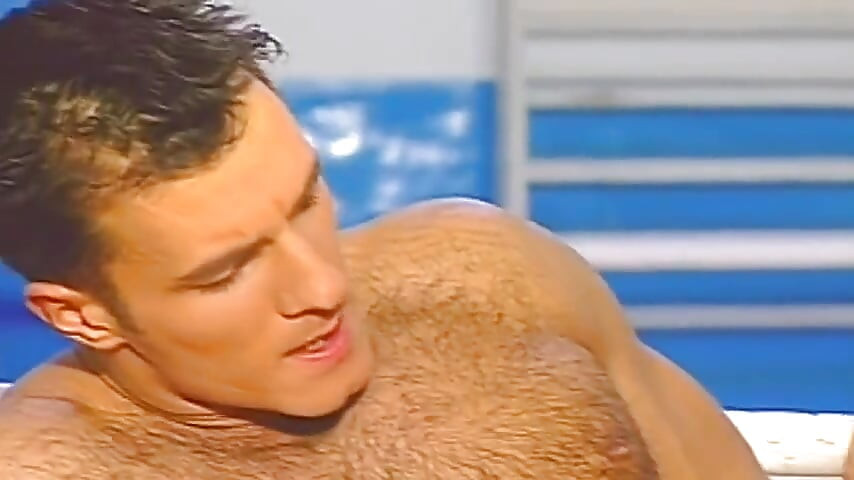 Young Hung Furry Stud Fucks His Lover Anal and Blasts a Thick Cumshot on His Hairy Chest