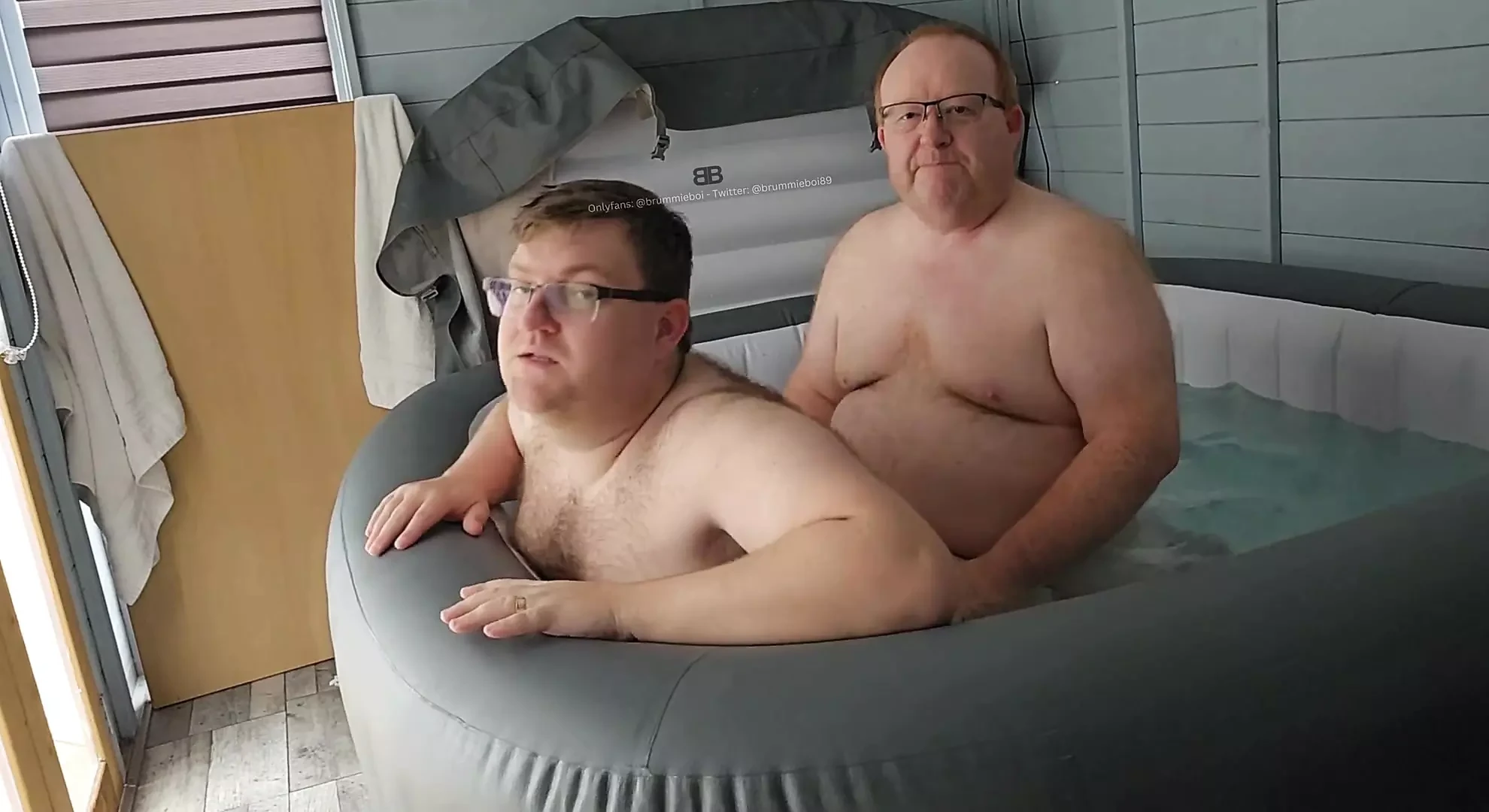 Daddy Fucks His Hairy Bear in the Jacuzzi