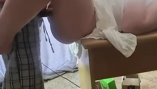 Close up Office Table Fuck