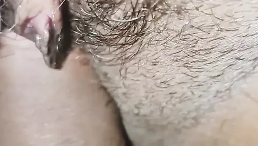 Секс с розовой киской и хуем крупным планом