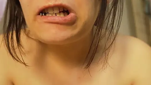 Giantess Girl Traps Tiny Humans in a Box for Her Amusement
