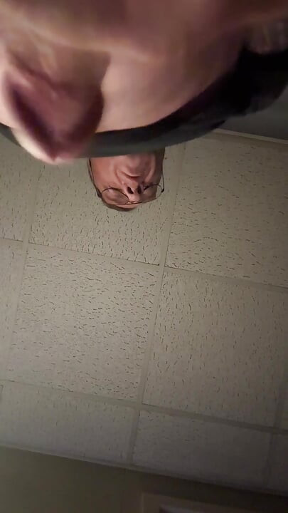 View from under cumshot