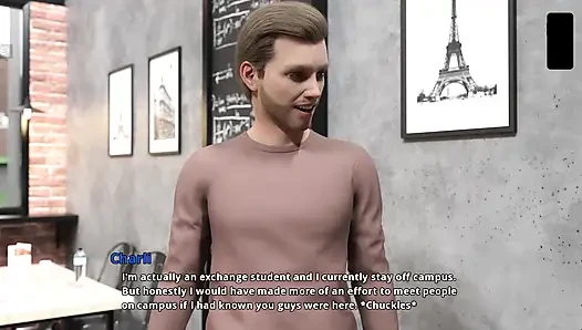 College Kings 19 Penelope'yi kurtardım ve sonra candy'yi siktim
