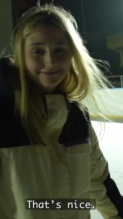 VIP4K. Funky Town got caught at a public skating rink and got fucked | Clip 1