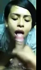 desi girl sucking uncut h cock taking facial