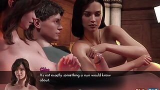 ジェネシスオーダー-セックスシーン＃14-2人の素敵な女の子が私の精液を食べる-60fps hdポルノゲーム変態