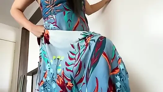 Cock crush 7 - dewi kiffa dengan sandal schutz biru seksi 7