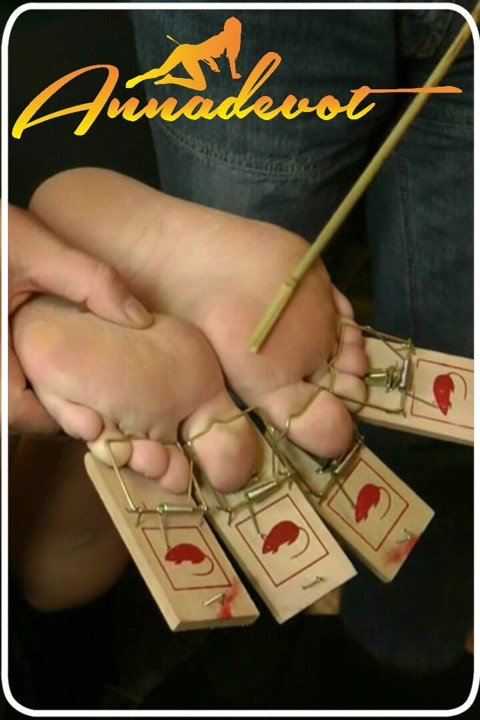 BDSM - He plays my feet and my toes, quite hard, because I'm extremely sensitive there, but it makes me kind of horny