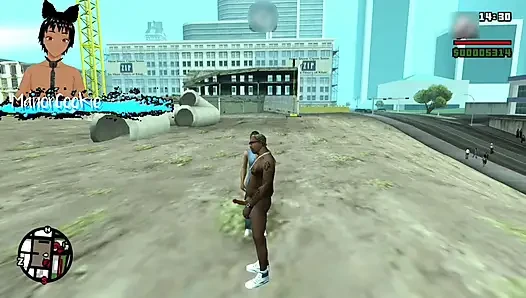 Mod kopi panas Gta san andreas - cj pergi keluar dengan Michelle dan berhubungan seks dalam posisi yang berbeda